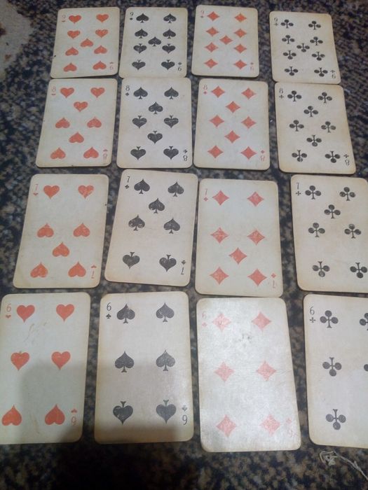 Карты"Славянские" Ленинградского завода СССР