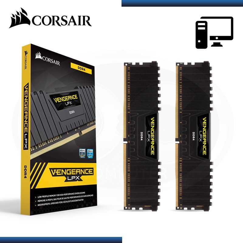 Memória RAM Corsair Vengeance LPX 16GB (2x8GB) DDR4-3200MHz CL16