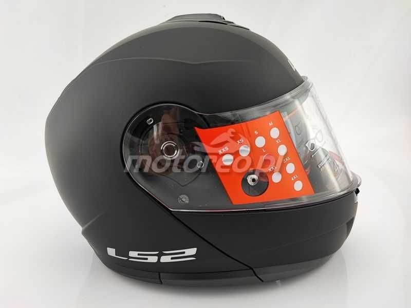 WYPRZEDAŻ Kask Szczękowy Blenda LS2 FF908 Strobe II Czarny Mat