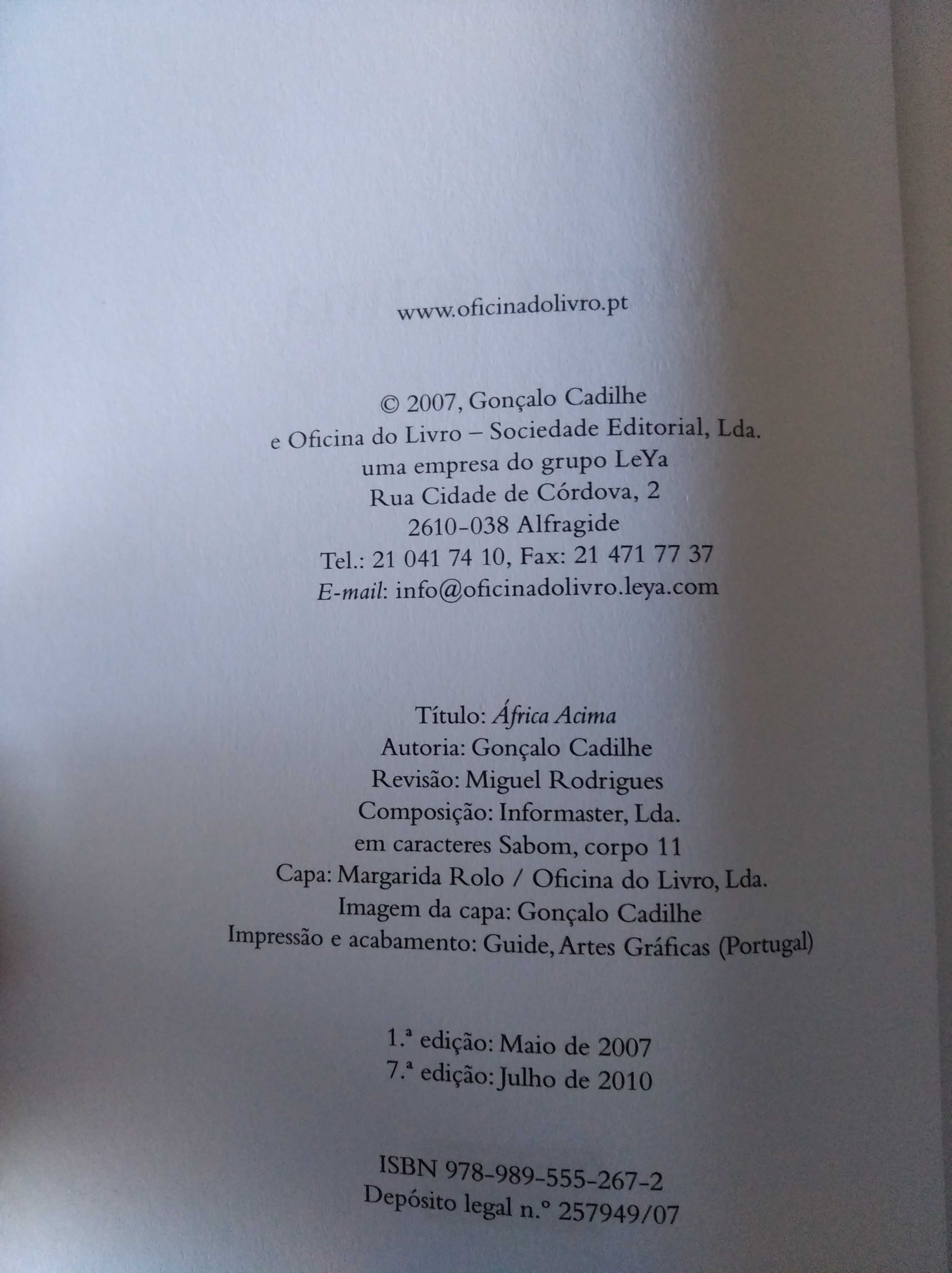 Gonçalo Cadilhe "África Acima"