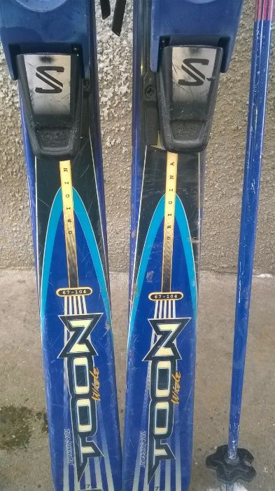 Продам лыжи для катания с гор б/у привезены из Германии.