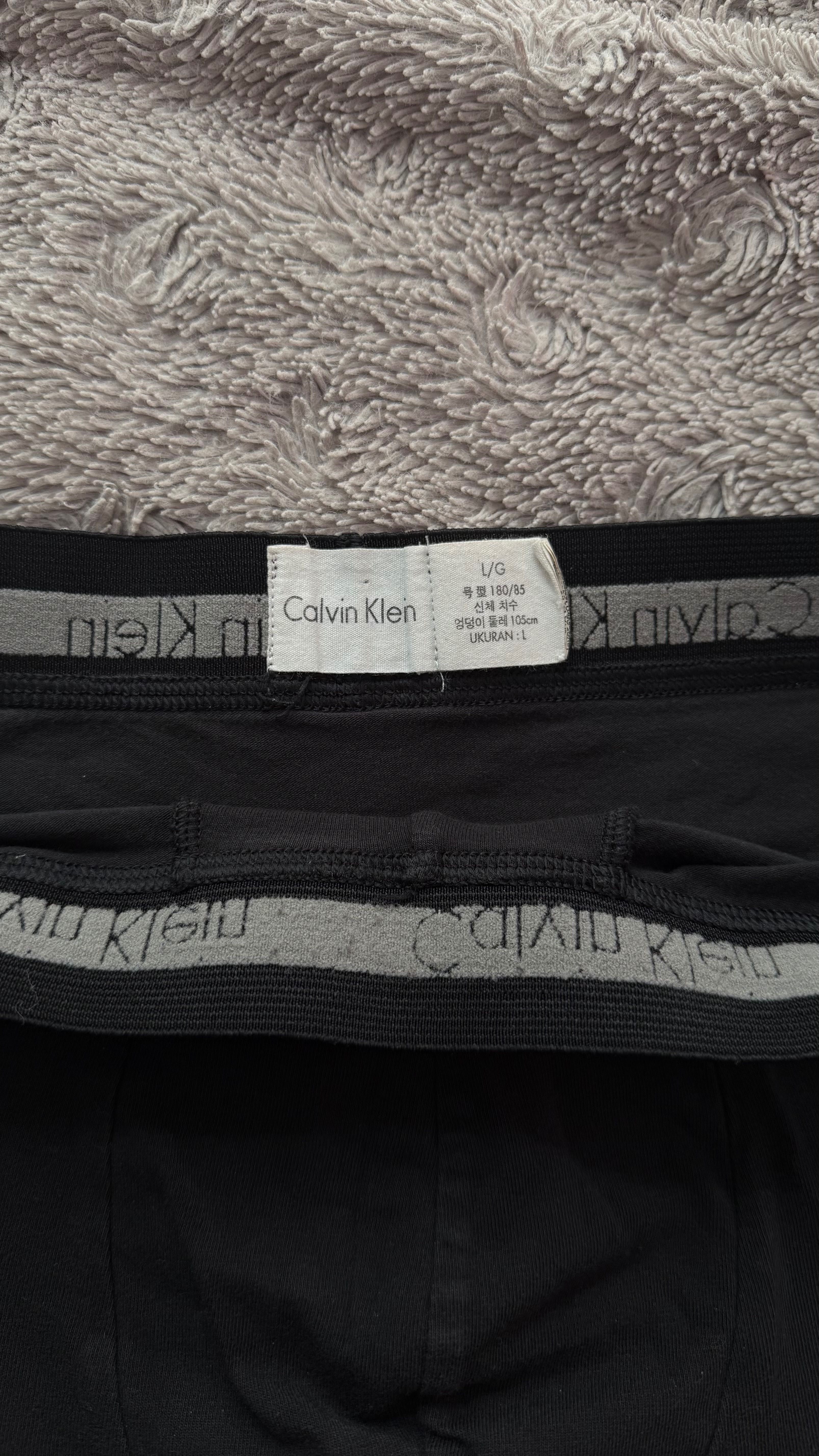 Majtki Calvin Klein czarne bokserki spodenki slipki męskie L