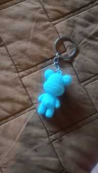 Portas chaves urso cor azul ( Portes grátis)