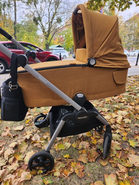 Sprzedam wozek Recaro Sadena kolor brazowy-zloty