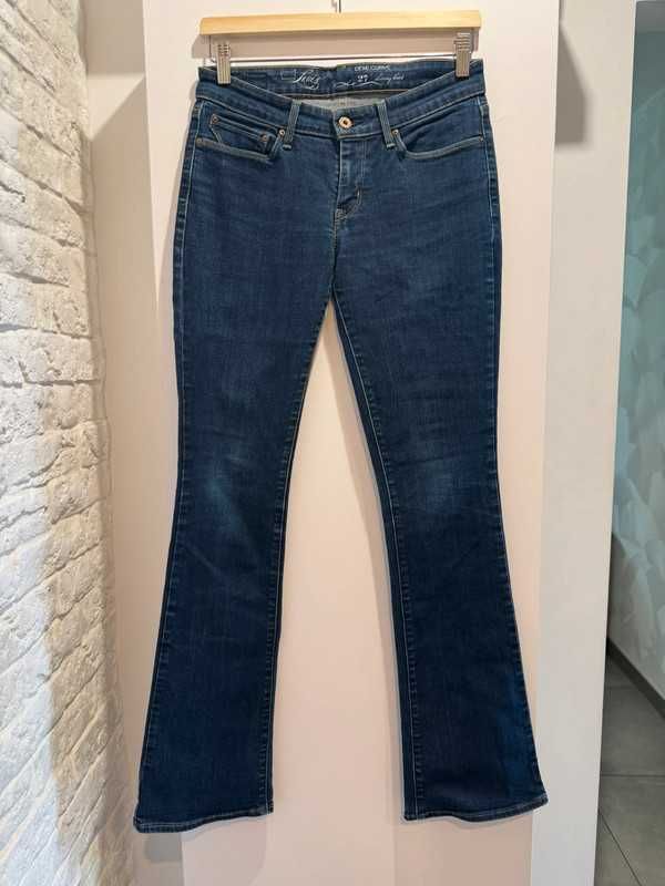 jeansy levis w27 l32 demi curve skinny boot bootcut