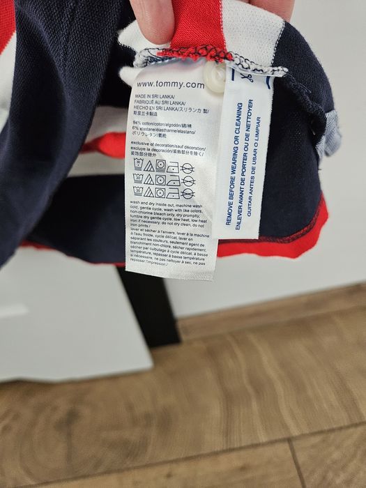Polówka Tommy Hilfiger polo w paski