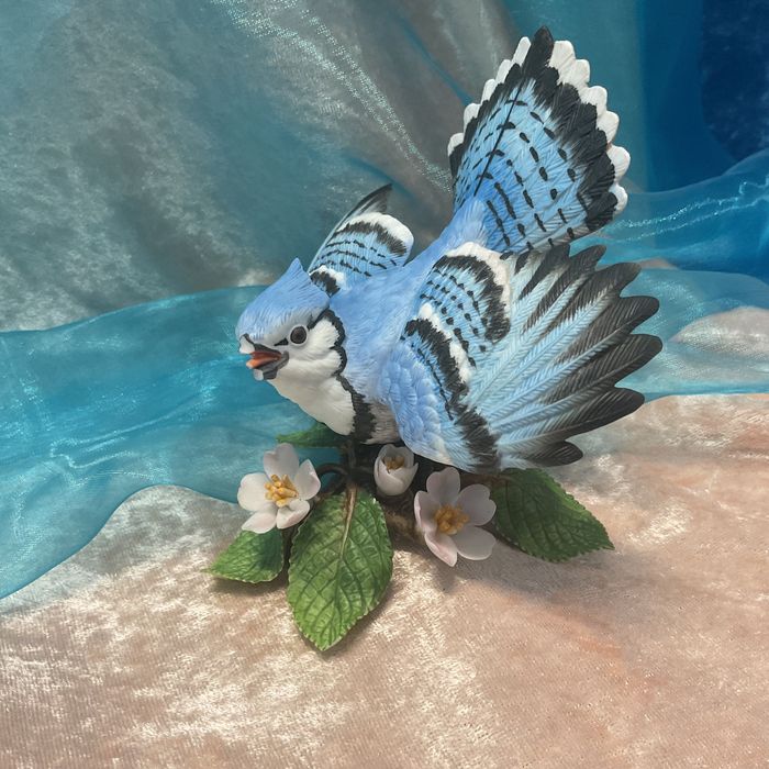 Ave biscuit pintura manual 13 cm