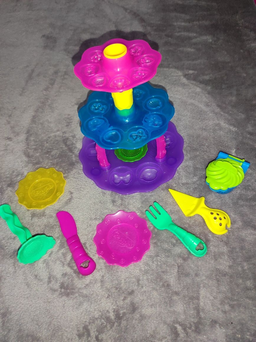 Play doh кексы лепка