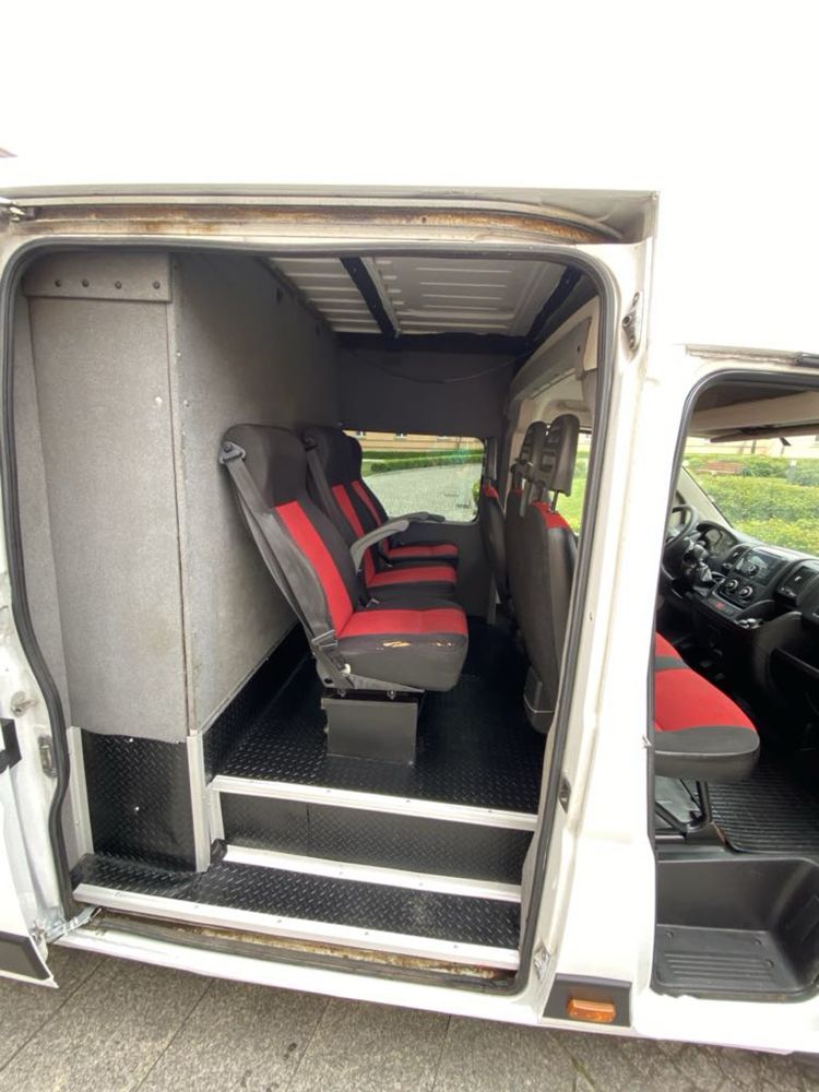 fiat Ducato 2.3D 6 os brygadowka Salon Pl wzorowy stan