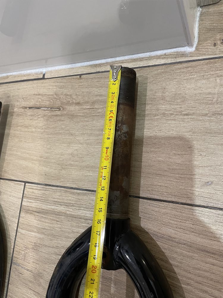 3 x widelec sztywne pod kola 26”