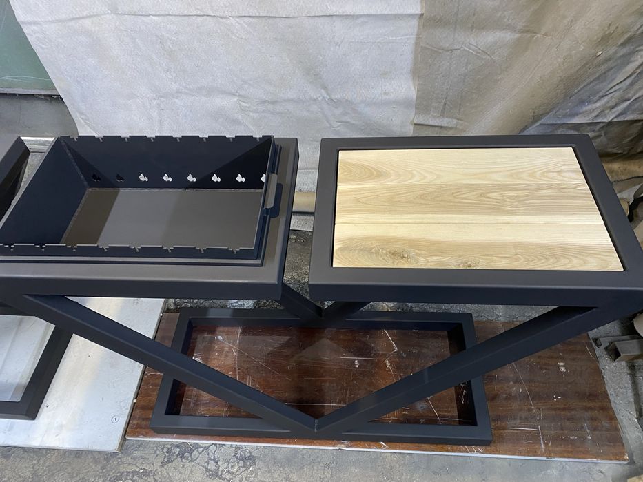 Мангал лофт стилі