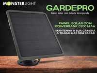 Painel solar GardePro com bateria interna de 5200mAh