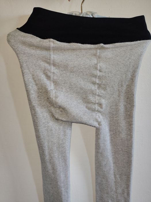 Getry legginsy rajtuzy Calvin Klein r S szare ciepłe