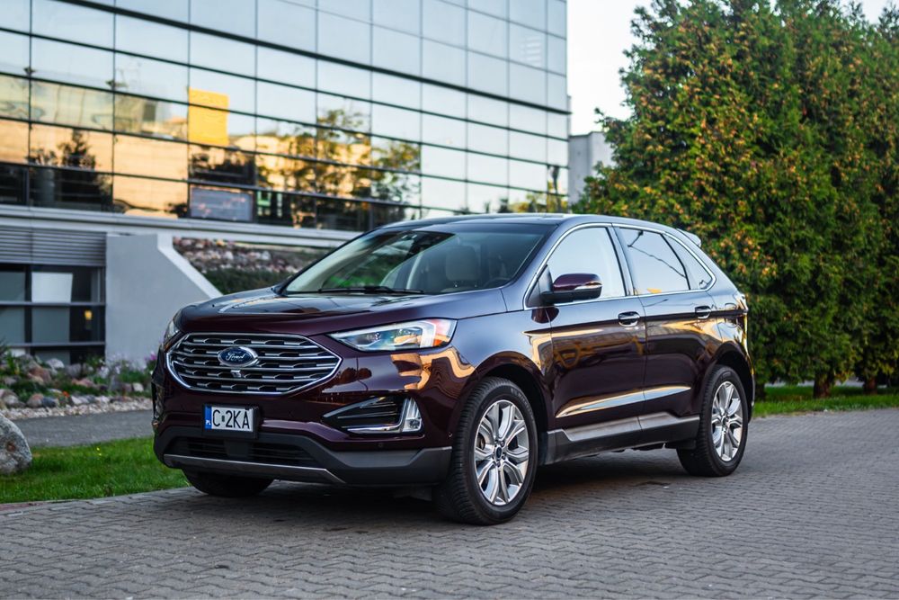 FORD EDGE TITANIUM • 2.0 EcoBoost • 2020 • Benzyna • USA • Full opcja
