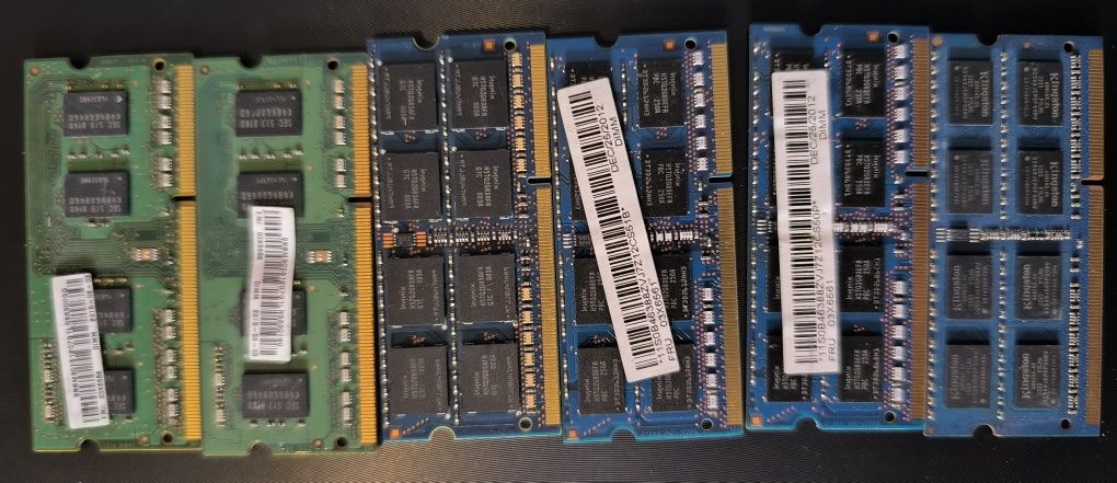 Pamięć ram 8 gb(2x4) do laptopa DDR3 DDR4