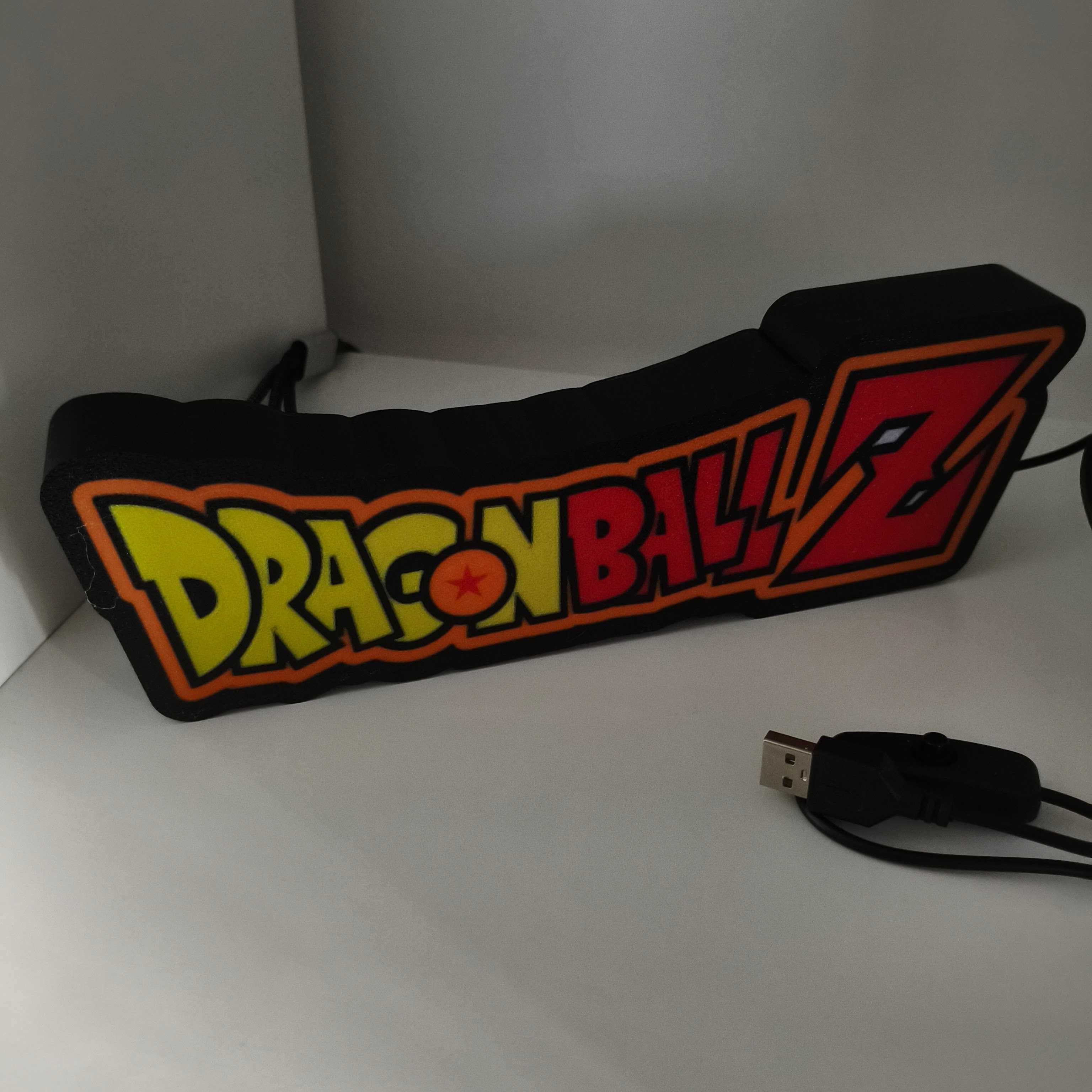 Luminária LED Dragon Ball Z com USB
