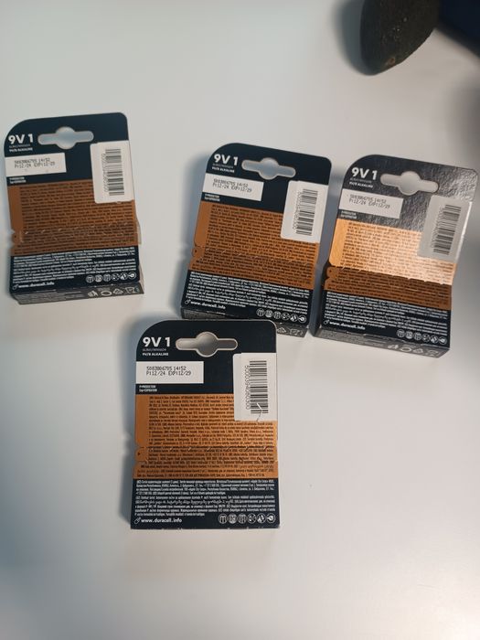 Батарейки крона 9V