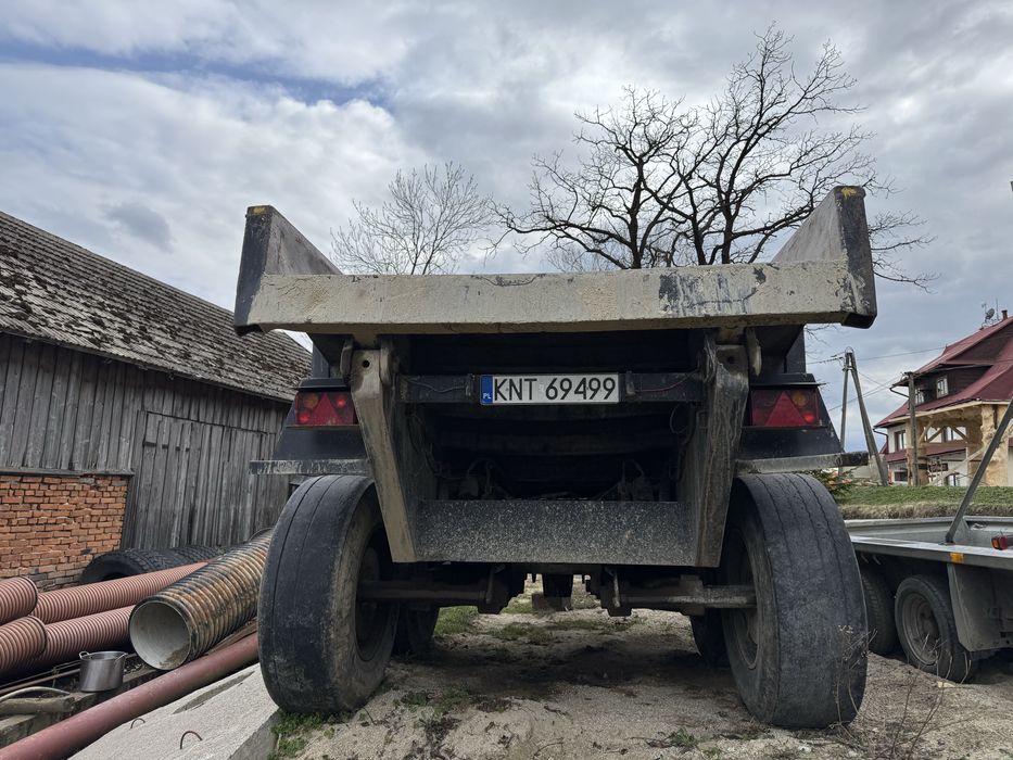 Przyczepa budowlana wywrotka kiper RedRock nie Chieftain Joskin Pronar