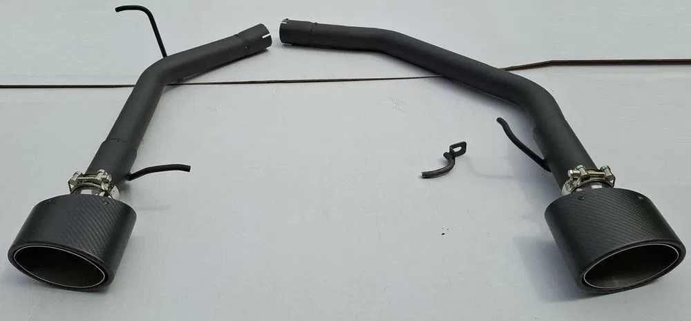 Tłumik wydech przelot rura AUDI A5 8t A4 B8 S4 S5 RS4 Remus 150x90 mm