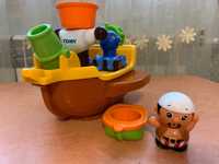 Іграшка для ванної (Піратський корабель TOMY)