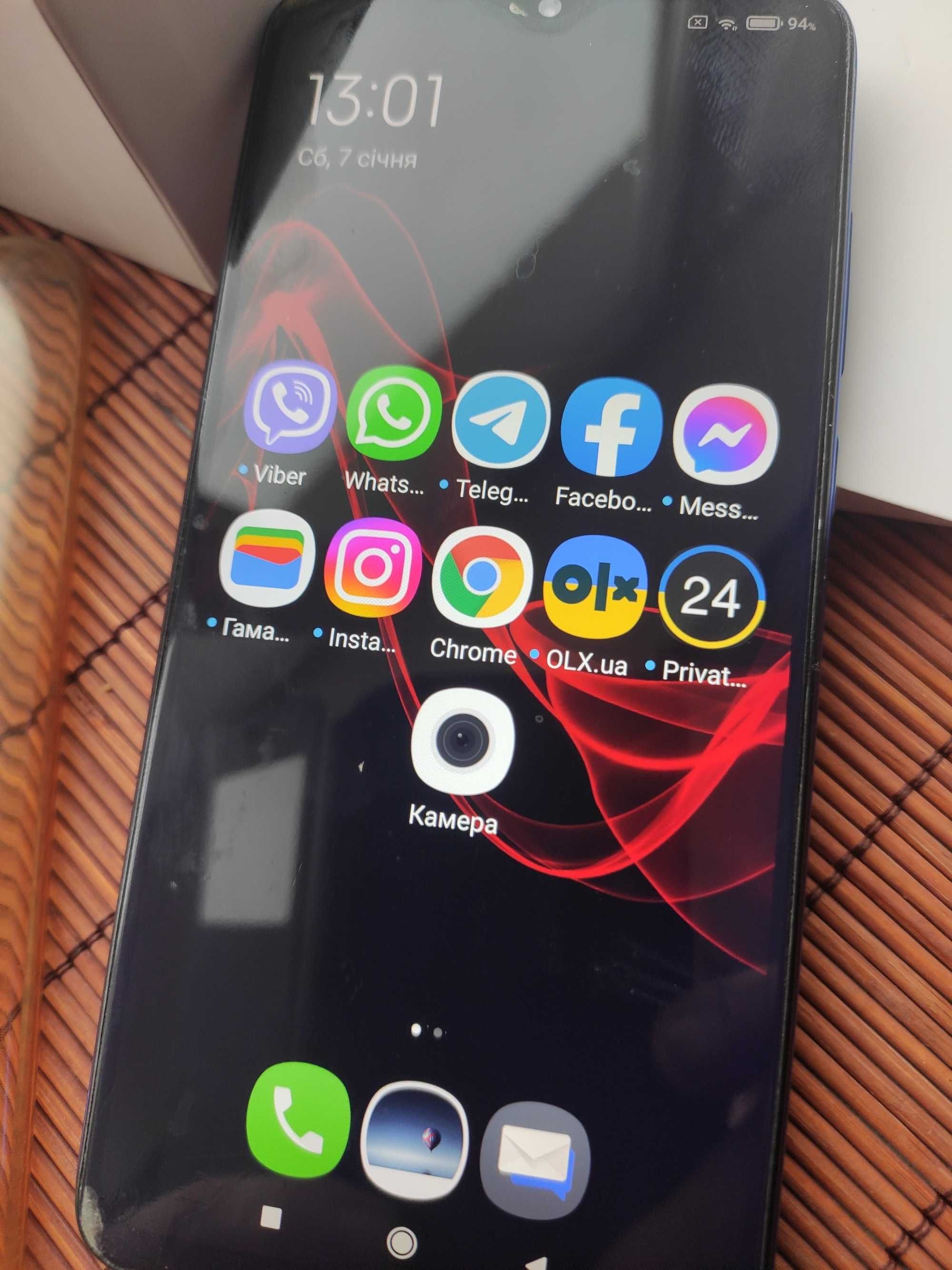 Легендарний  Xiaomi Redmi Note 8 Pro 6/128GB  синій