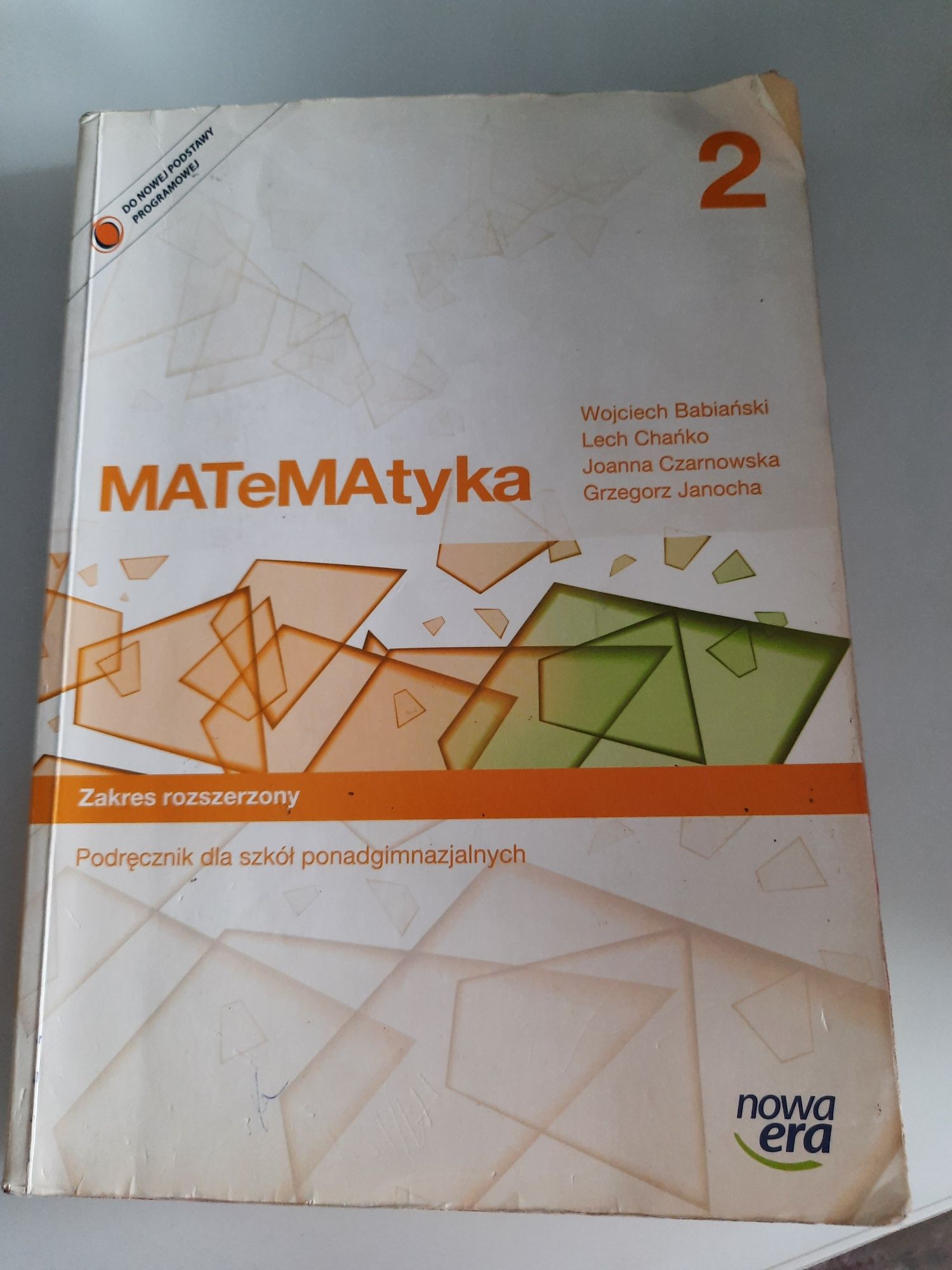 MATeMAtyka 2 podręcznik zakres rozszerzony