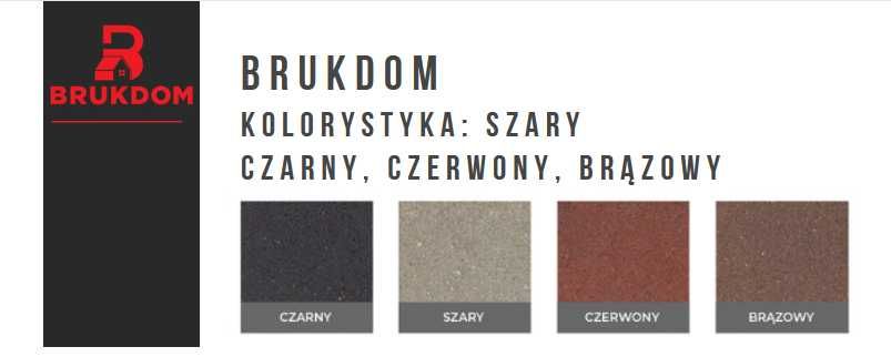 Kostka brukowa colormix 8 "MILOS" BRUKDOM / Lublin