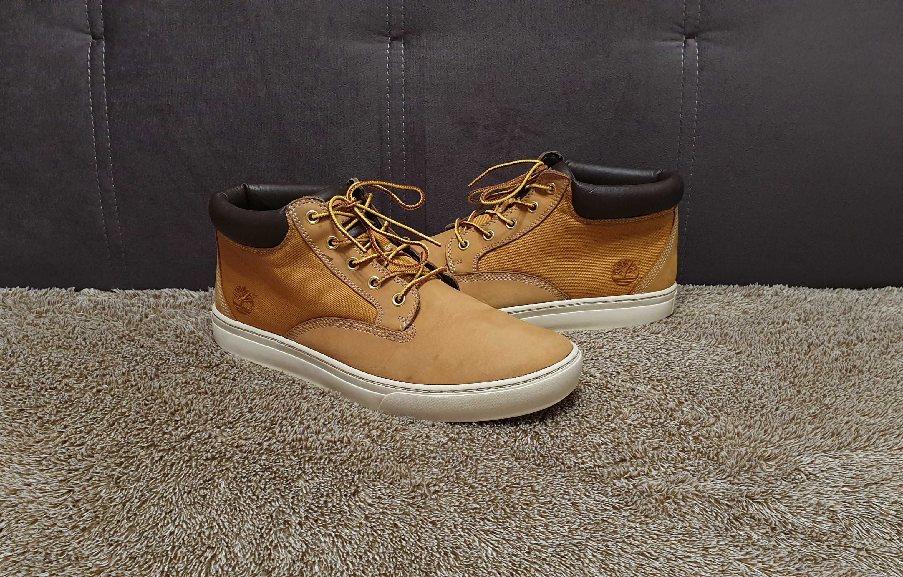 Мужские кожаные ботинки кроссовки от американского бренда TIMBERLAND