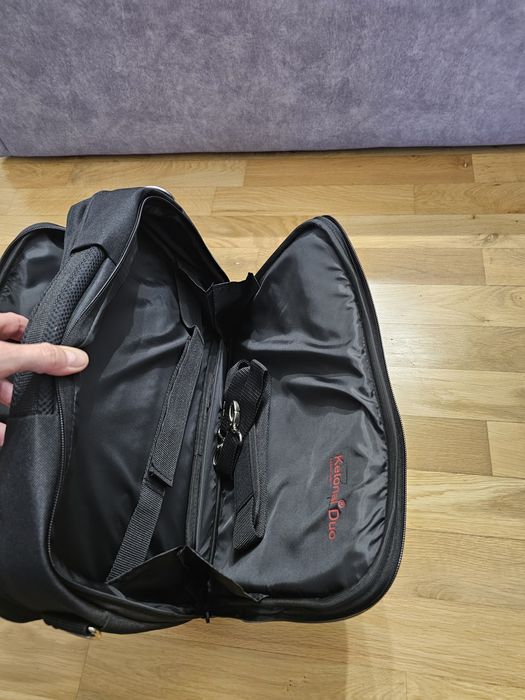 Torba na laptopa i dokumenty, dwukomorowa