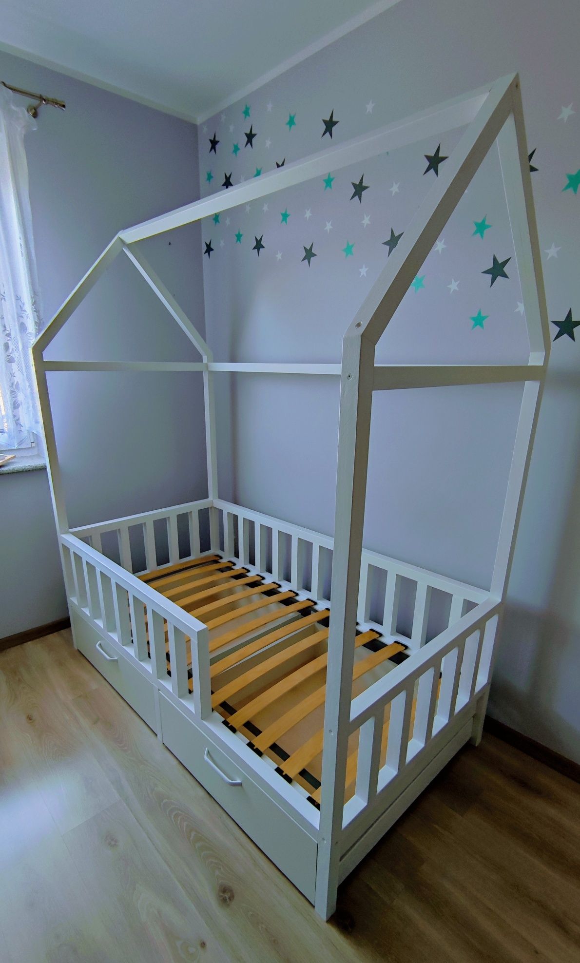 Łóżko dziecięce na wymiar, domek, 160x80