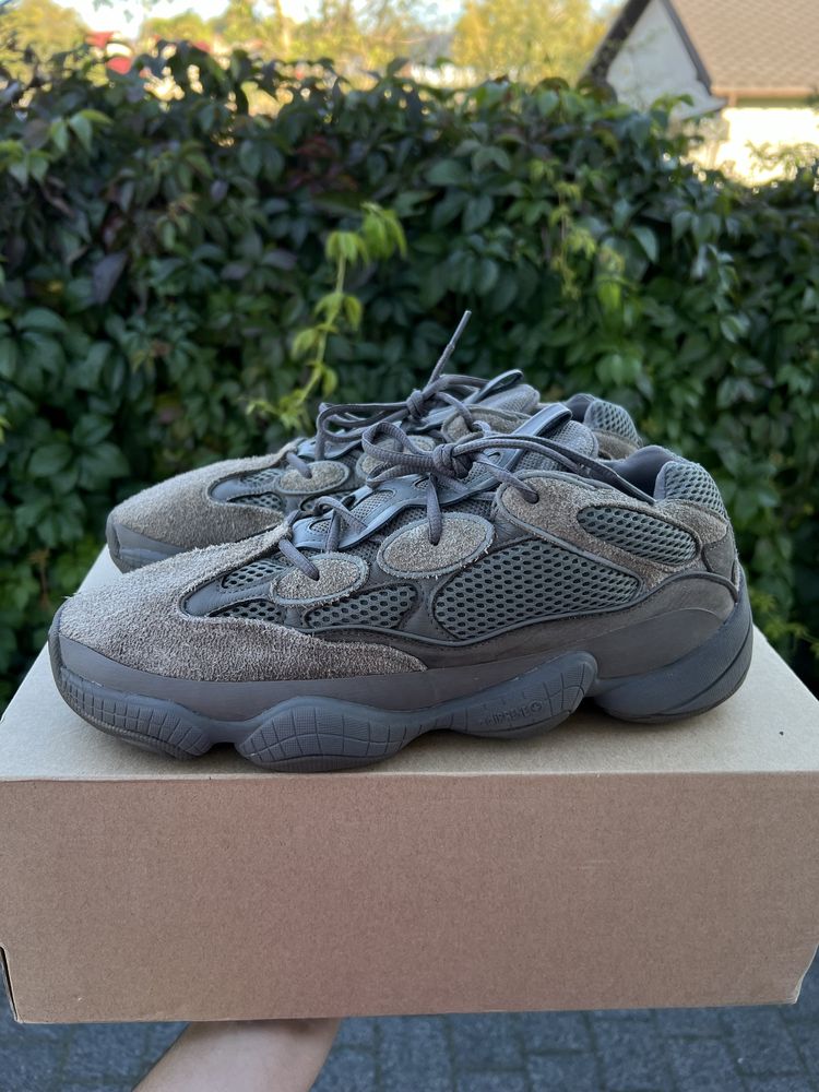 Adidas Yeezy 500 Clay Brown sneakersy niskie brązowe 47 1/3