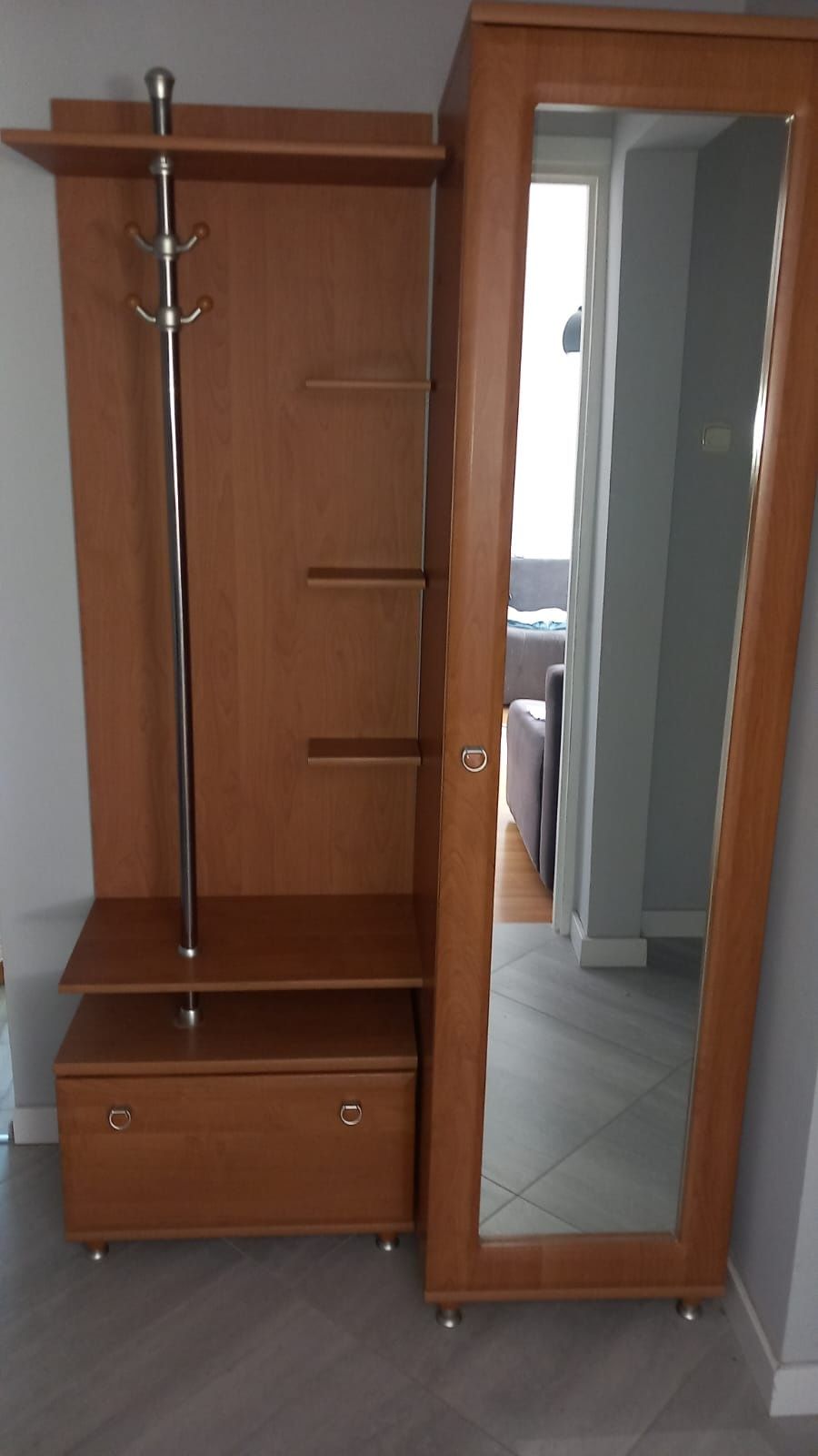 Szafka wieszak przedpokoj meble