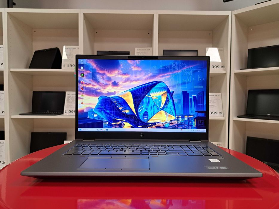 Potężny Laptop HP Zbook Fury 17 G7 i9-10885h 128GB/2TB SSD RTX 6GB W11