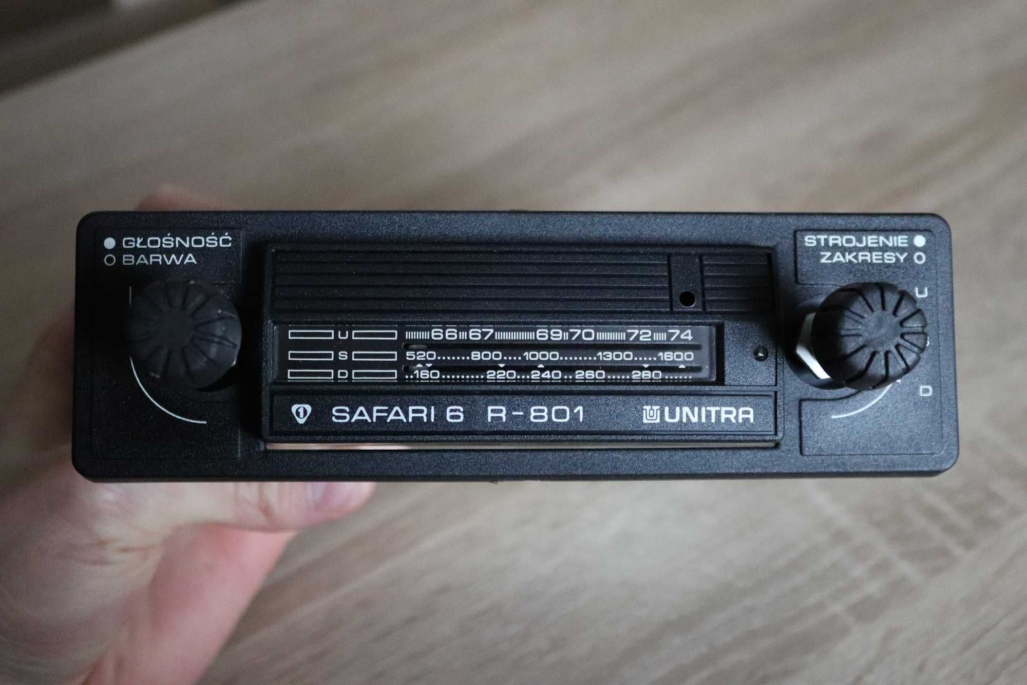 Radio samochodowe Unitra Safari 6