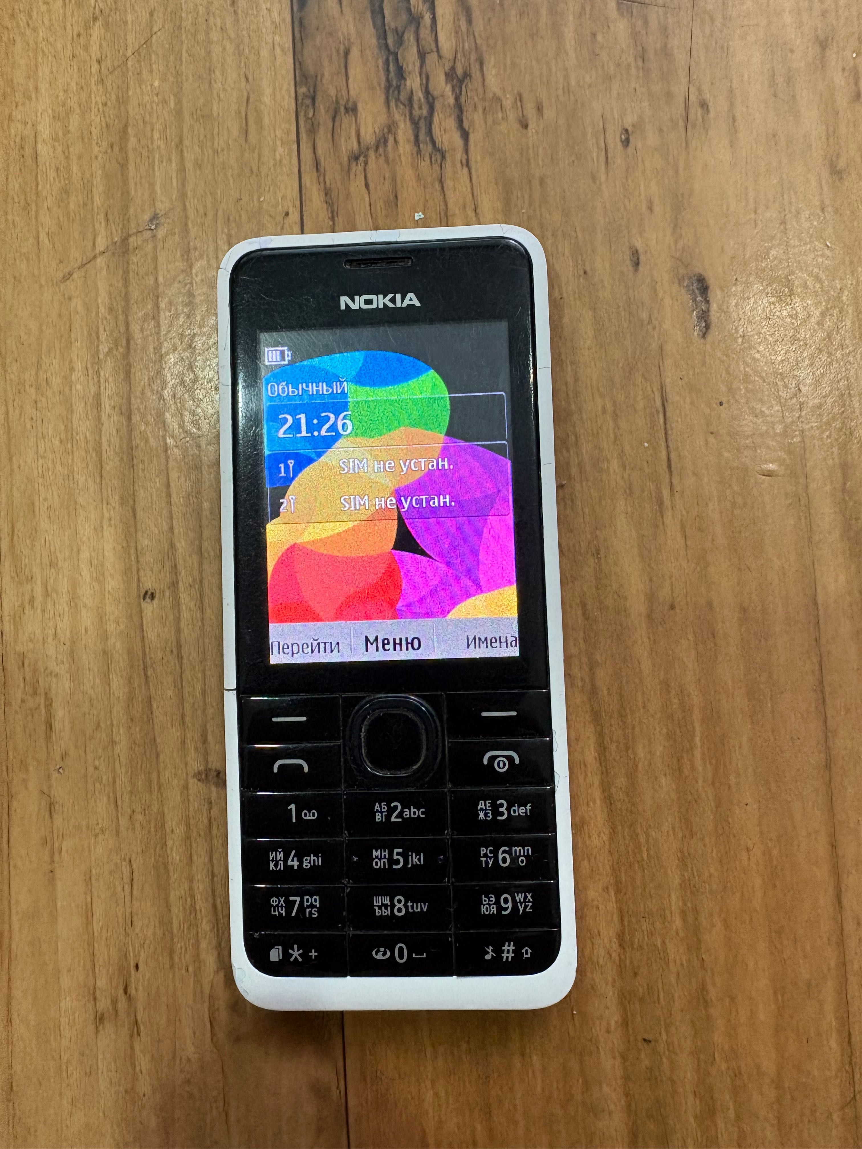Nokia 301 dual sim на 2 сім-карти