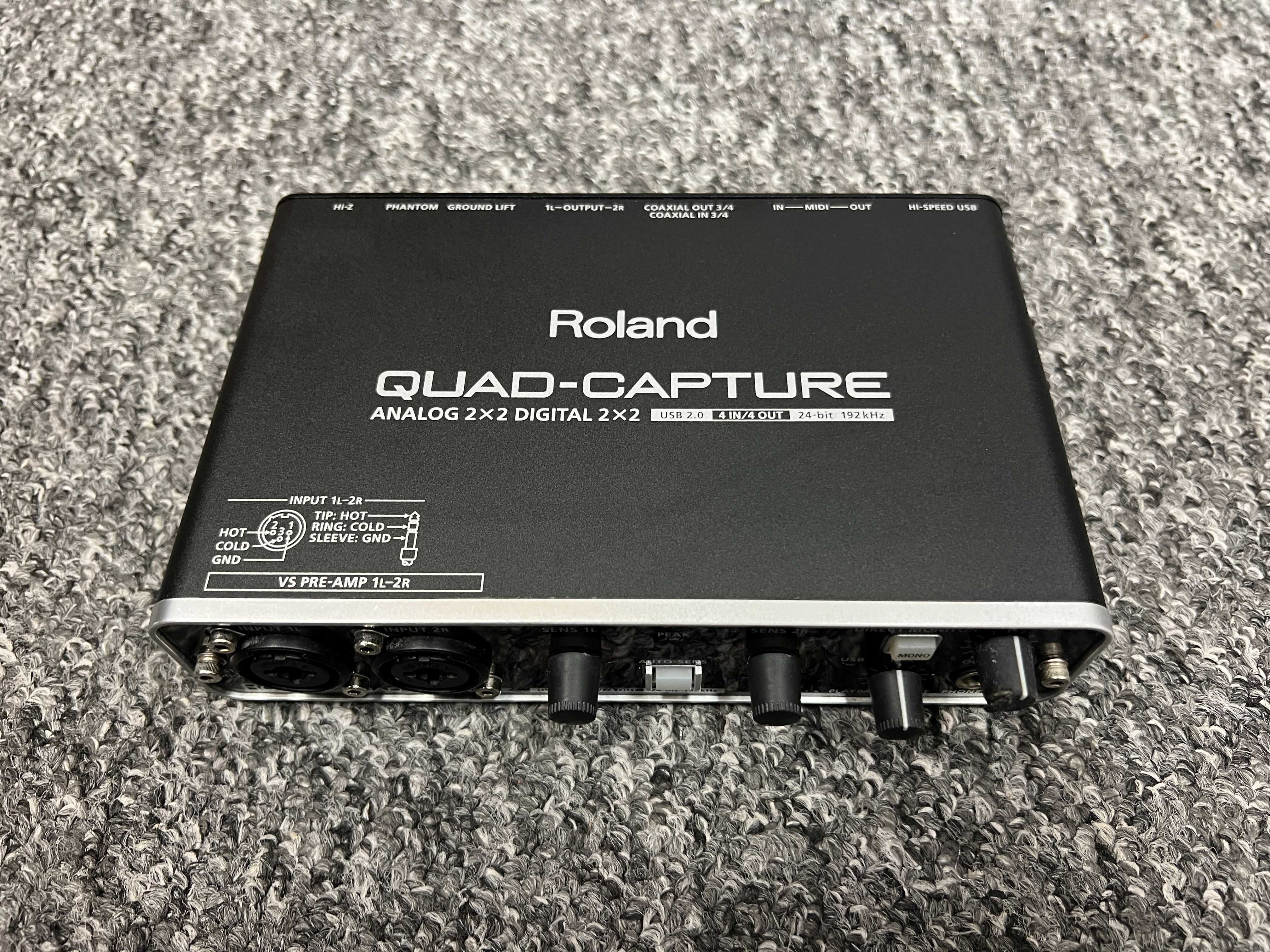 Roland UA 55 Quad Capture - interface audio usb