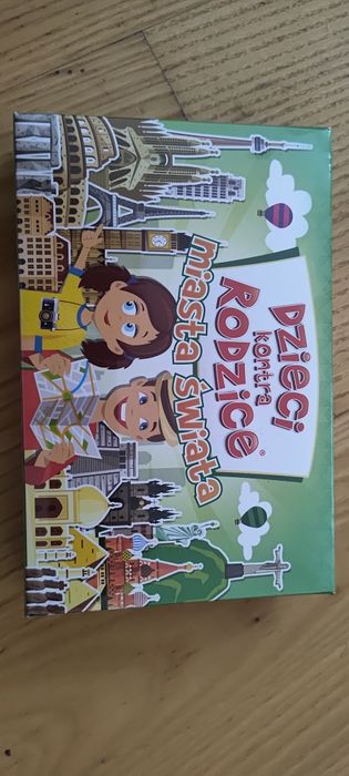 Gra "Rodzice kontra dzieci. Miasta świata"