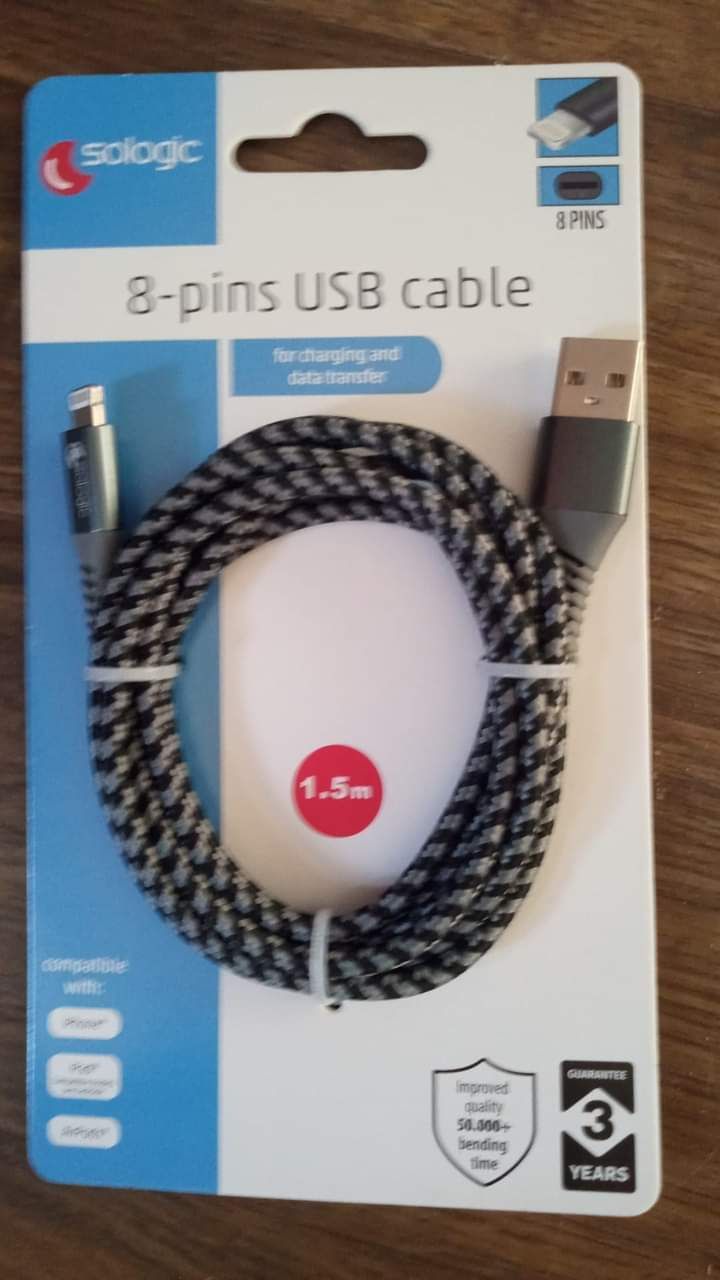 Kabel USB-A na 8-pins