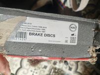 Cena za 2szt.Tarcze hamulcowe ABS grupa volkswagen