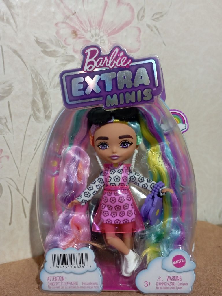 Шарнирная Кукла Лялька Барби Экстра Минис Barbie Extra Minis