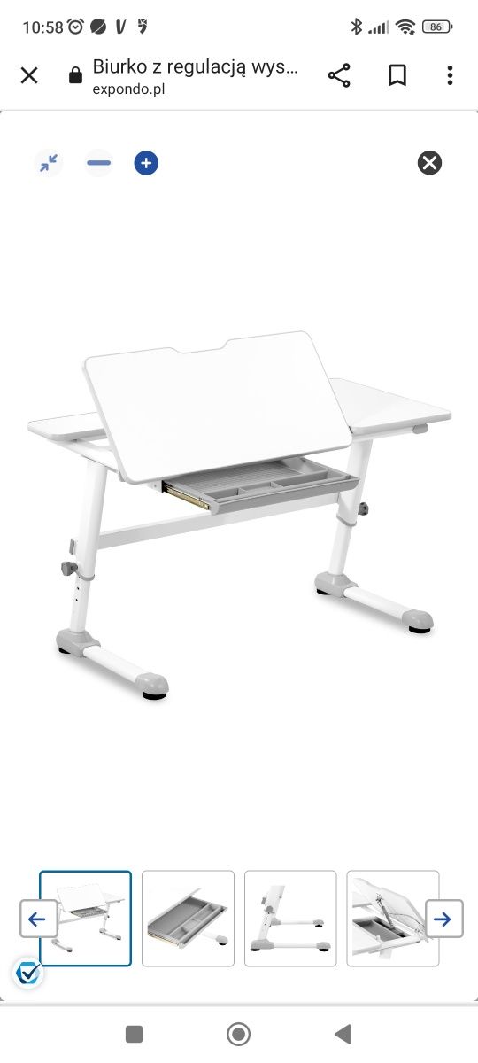 Biurko ergonomiczne