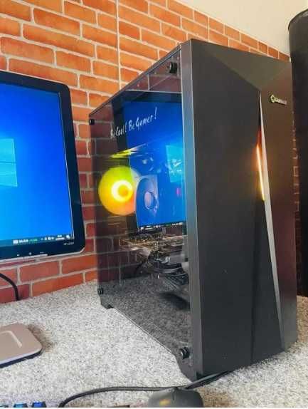 Pc Gamer Ryzen 7, gtx 1660 super, 16gb ram ssd 1 Tera - levo e testo