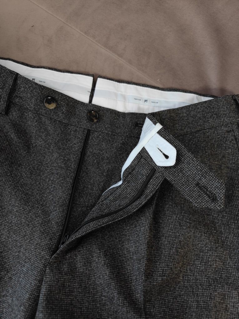 Італійські вовняні брюки PT Torino Gentelman fit wool trousers