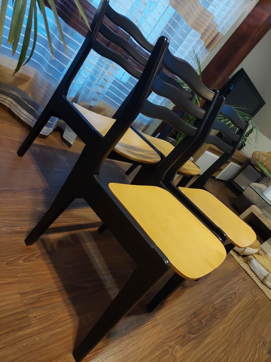 Krzesła - komplet 4 szt. (loft)