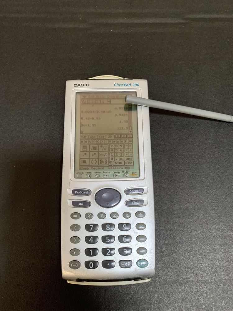 Calculadora casio classpad 300