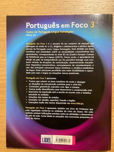 Português em Foco 3 – QECR Nível B2 - Pack do aluno