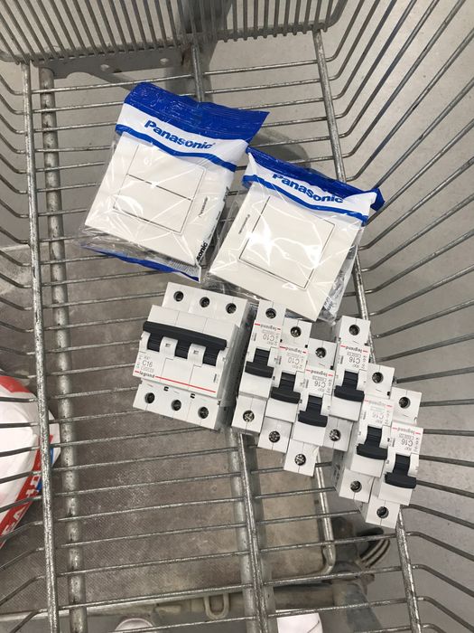 Работы по электрике и сантехника.