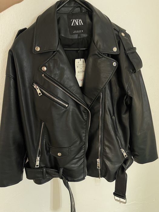 jaqueta de motociclista oversized novo