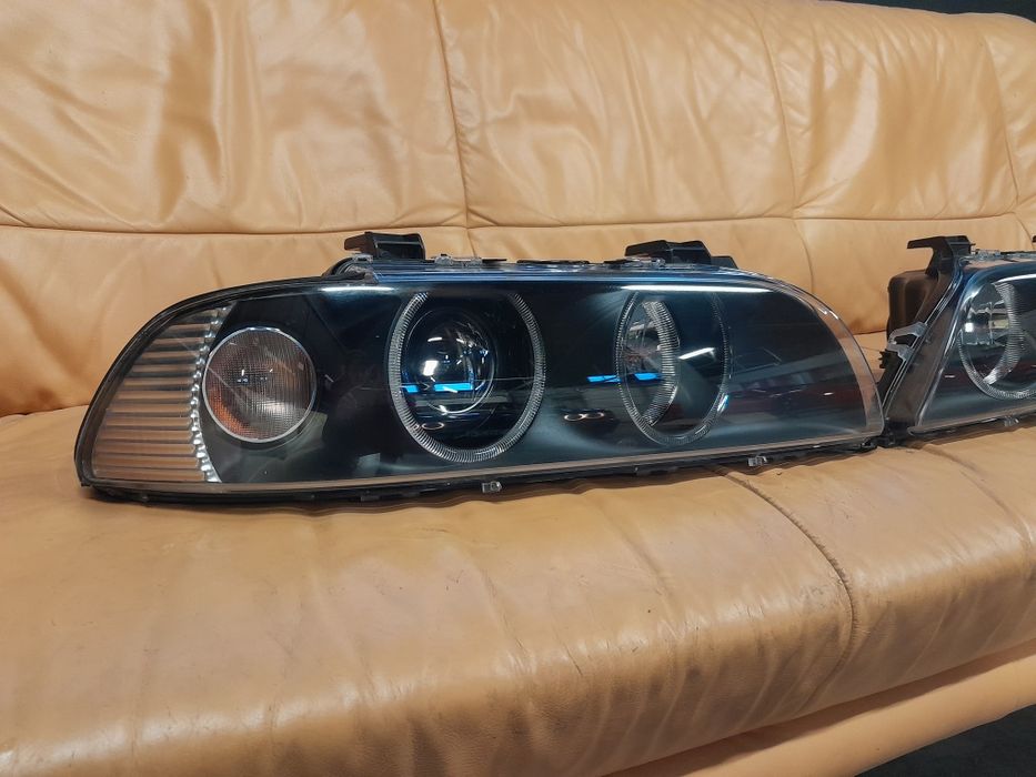 E39 lampy reflektory polift po REGENERACJI h7 bmw