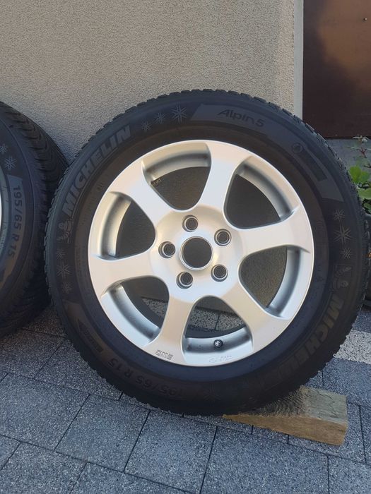 Felgi CMS KBA 47003+opony zimowe Michelin 195/65 R15